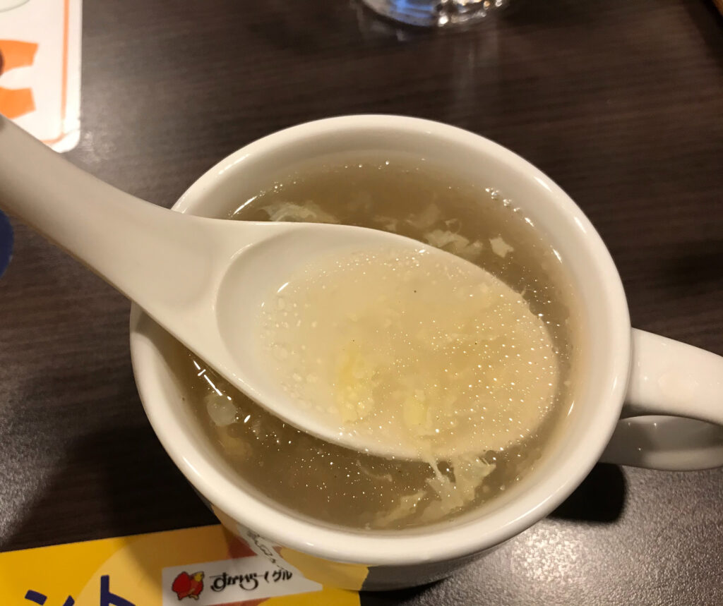セットのスープ